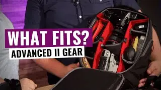 Manfrotto Advanced II Gear: What fits in the backpack?