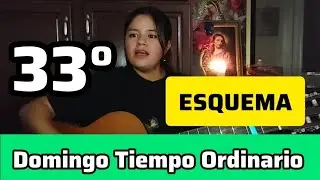 ESQUEMA 33° DOMINGO DE TIEMPO ORDINARIO CICLO B.  Isa Villalobos