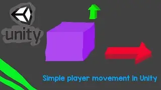 Unity for begginers! How to make simple cube player movement!