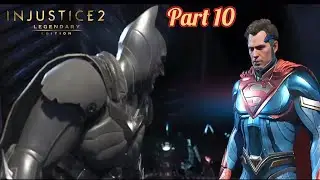 INJUSTICE 2 STORY MODE GAMEPLAY:- SUPERMAN HELP TO BATMAN 😎