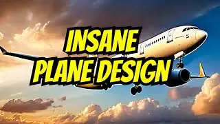 This Is What Happens When The Wings Meet The Tail. Crazy Plane with Insane Design.