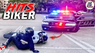 COPS VS BIKERS | MOTORCYCLE POLICE CHASE | Best Motorcycle Crashes 2024.