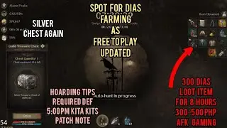 NIGHT CROWS Best spot for dias farming and tips for hoarding items as Free to Play
