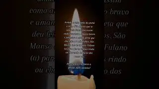 faça ele te procurar imediatamente! (São Manso)