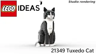 LEGO® Ideas 21349 Tuxedo Cat
