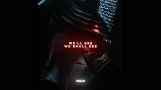 Kylo x Vader | We Shall See #starwars #edit #trending #viral #editing #shorts #starwarsedit #fyp