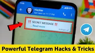 10 BAHUT TAGDI TELEGRAM TRICKS or JUGAAD ABHI TRY KARO! Secret Telegram Features and Settings
