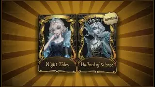 Identity V | Ocean Queens and Mermaids 🧜‍♀️✨ | Night Tides + Halberd of Silence Gameplay!