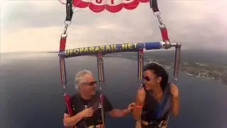 Flyin' High with UFO Parasail in Kailua Kona, Hawaii