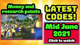 Noob Army Tycoon ROBLOX, new early June 2021 Free Codes!  FREE CODES|