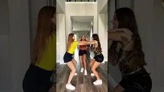 Attempting the Dirty Dancing lift! 👀😱🤣 | Triple Charm #Shorts