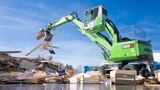 Sennebogen 822G at Austrian Recycling Facility