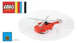 *RETRO* LEGO Legoland | Rescue Helicopter | Speed Build | 691