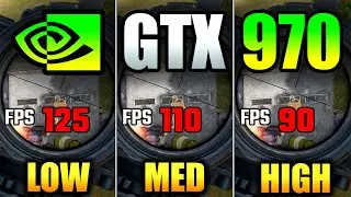 GeForce GTX 970 4GB - Test in 10 Games in 2022 l 1080p