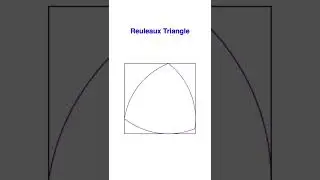 Shape of Constant Width | Reuleaux Triangle