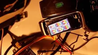 Nrf52 full Graphics Glock with transparency