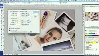 How to change image's resolution in Photoshop