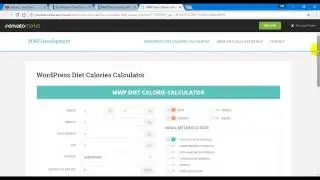 MWP Diet Calories Calculator