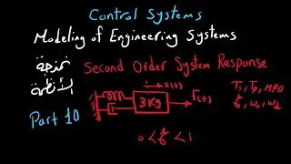 Second Order System Response (Part 10) | Control Systems | شرح بالعربى