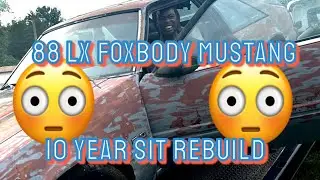 Pt.1 88 5.0 LX Mustang Rebuild ‼️First start After 10Years‼️