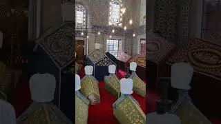 The most beautiful and terrifying place in Istanbul is the mausoleum of Sultan Ahmed.