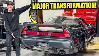 Rebuilding a Junkyard Acura NSX! Pt.4