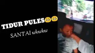 BOCAH TIDUR HAMPIR JATOH 😱😱😱| Pules bangat😂😂
