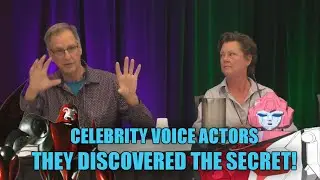 They Discovered The Secret! Transformers Voice Actors Doug Parker & Sharon Alexander on Celebs in VO