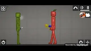 2 часть битва яблока и melon в игре melon playground