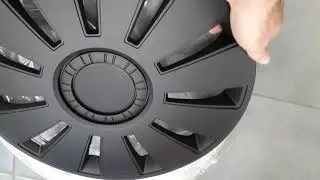 Комплект колпаков на колеса R16 REX цвет чёрный 00000029957