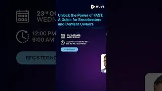 Join Us for an Exclusive Webinar on FAST Channels! Ashay Deshpande