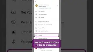 How to Forward YouTube Video to 5 Seconds | Skip ahead 5 seconds on YouTube | Fast Forward YouTube