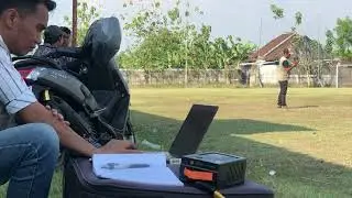 Detik-Derik Dron KJSB di terbangkan