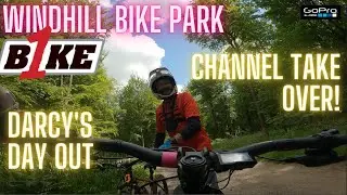 Windhill B1ke Park: Channel take over Hardtail Darcy rides Windhill MTB