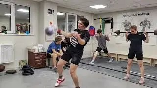 Тренировка Татьяны Кузьминой, вес снаряда 20 кг
