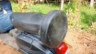 Going to a drive with my old scuter Chetak.