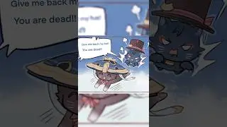 wanderer: give my hat back!  
