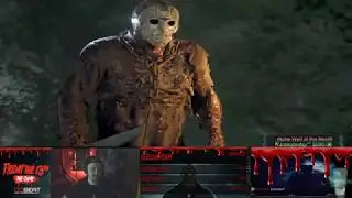 Friday the 13th: Elementalqt Vs Sodapoppin (Jason Game play) (Part 1)