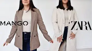 ZARA & MANGO FALL & WINTER HAUL 2024| Must Have Capsule Wardrobe Basics & Classic Everyday Outfit