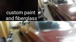 Oldsmobile custom paint