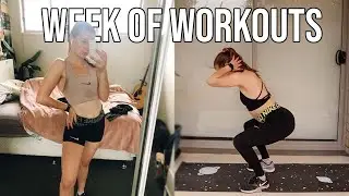 FULL WEEK OF WORKOUTS - No gym (obviously)