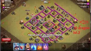 clash of clan COC war attack strategy TH8