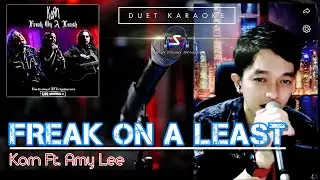 Freak on a Leash  KORN ft Amy Lee  Karaoke Male Part only