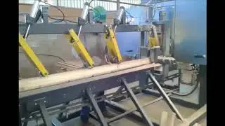 HP-88 + HP-400 TWO HEAD VERTICAL SAW MILL + HORIZONTAL BAND RESAW