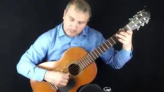 Репертуар гитариста. Моя первая пьеса