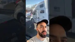 Truckers’ Beef: Highway Showdown!😡 