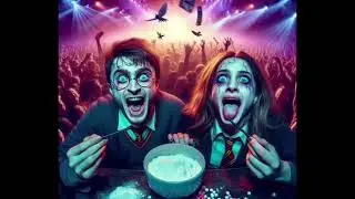 Crazy rave party at Hogwarts / Harry Potter rave party 🥳