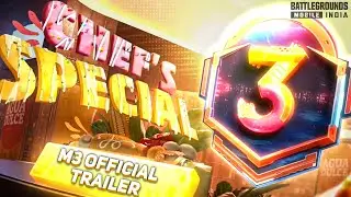 BGMI / PUBGM Royal Pass M3 Official Trailer || M3 1 to 50 rp Rewards First Look