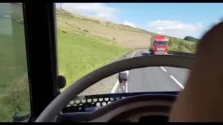 R V TRANS DAF XF 105 Open Pipe Woodhead Pass
