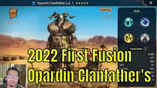 Opardin Clanfather's Fusion First Fusion 2022  - RAid Shadow Legends (Hindi)